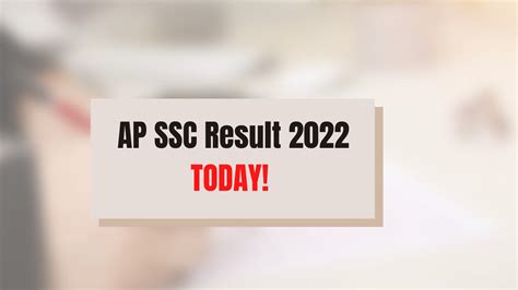 ssc results 2022 andhra pradesh